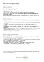 Voorbeeld - Spelkaartjes Thema Winter met spelsuggesties - Pagina 2