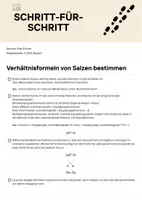 Vorschau - Arbeitsblätter - Anleitung zur Bestimmung der Verhältnisformel von Salzen - Seite 1
