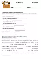 Vorschau - Arbeitsblätter - die Werkzeuge / Handwerken -Arbeitsblätter mit Lösungen B1 - Seite 3