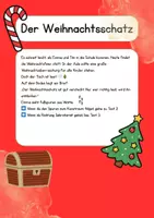 Vorschau - Arbeitsblätter - Lesespurgeschichte - Der Weihnachtsschatz - Seite 2
