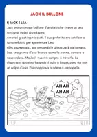 anteprima - Esercizi - Le storie di Benny: Jack il Bullone (stampato minuscolo) - Pagina 2