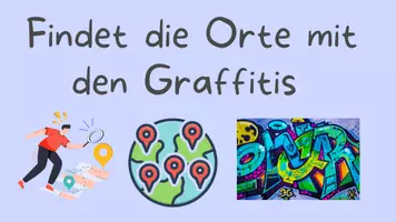 Vorschau - Präsentationen/Tafelbilder - Graffiti Projekt - Deckblatt