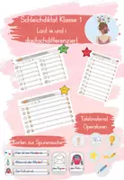 Vorschau - Arbeitsblätter - Schleichdiktat i oder ie - dreifachdifferenziert - Deckblatt