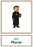 Vorschau - Fördermaterial/Inklusion - IN DER KIRCHE (Wort- und Bildkarten DAF/DAZ) - Seite 2