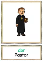 Vorschau - Fördermaterial/Inklusion - IN DER KIRCHE (Wort- und Bildkarten DAF/DAZ) - Seite 3