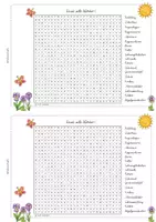 Vorschau - Arbeitsblätter - Frühlings-Heftchen Klasse 3/4 - Seite 2
