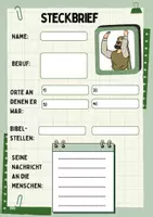 Vorschau - Arbeitsblätter - Der Prophet Amos und seine Visionen - Deckblatt