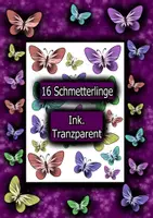 Vorschau - Mal- und Bastelvorlagen - 16 Schmetterlinge – farbig + transparent + Ausmalvorlage - Deckblatt