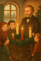 Vorschau - Videos - Das Wunderrad von Hamburg. Wie der Adventskranz entstand - Deckblatt