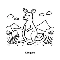 Vorschau - Unterrichtsreihen - Australien 30 Tiermotive zum Ausmalen! - Seite 1