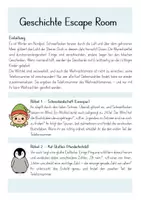 Vorschau - Arbeitsblätter - Klasse 2, 3 Escape Room Winter Weihnachten Nikolaus | Chaos am Nordpol - Seite 3