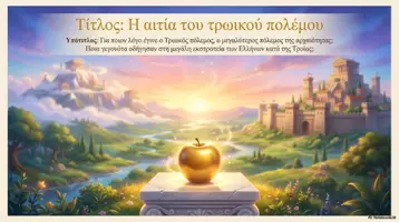 Προεπισκόπηση - Διδακτικά / Σχολικά βιβλία - ΙΛΙΑΔΑ - Η Ιστορία του Τρωικού πολέμου σε 135 πλήρως εικονογραφημένες σελίδες - Σελίδα 1