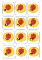 Προεπισκόπηση - Flashcards - Memory Card – Προπαίδεια του 8 (level II) - Σελίδα 1