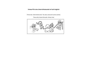 Vorschau - Stundenentwürfe - Unterrichtsentwurf: winter activities / class survey - Seite 3
