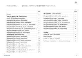 Vorschau - Arbeitsblätter - Subtraktion mit Zehnerunterschreitung - Zahlenraum bis 20 - Seite 3