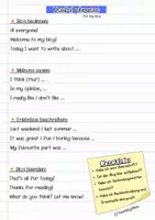 Vorschau - Arbeitsblätter - A BLOG - How to write a blog, useful phrases, Reading, Writing - Seite 2