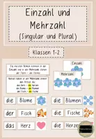 Vorschau - Poster - Einzahl und Mehrzahl - Deckblatt