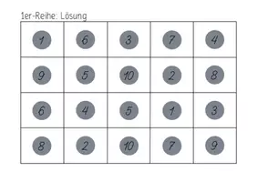 Vorschau - Arbeitsblätter - Rechenpuzzle Das kleine Einmaleins 1x1 - Zusatzaufgaben für schnelle SuS - Seite 1