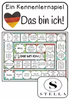 Vorschau - Stationenlernen - *** Das bin ich! *** Ein Kennenlernspiel! *** - Deckblatt