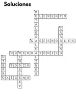 Vista previa - Juegos / Gamificación - Crucigrama de la tabla periódica - página 2