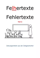 Vorschau - Stundenentwürfe - Fehlertexte - Teil 2 - Seite 1
