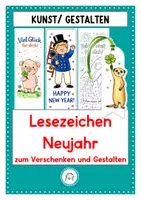 Vorschau - Arbeitsblätter - Materialpaket XXL: Neujahr & Silvester - Seite 1