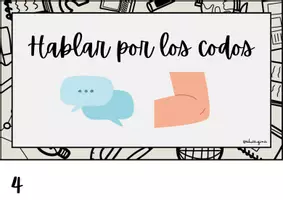 Vista previa - Refuerzo / NEE / Materiales de apoyo - Frases hechas - PARTES DEL CUERPO - página 1