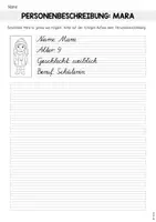 Vorschau - Arbeitsblätter - Personenbeschreibung Arbeitsblätter - Seite 3