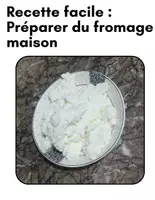 Aperçu - Cartes / Images - Recette facile Préparer du fromage maison - Page de couverture