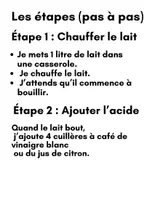 Aperçu - Cartes / Images - Recette facile Préparer du fromage maison - Page 3