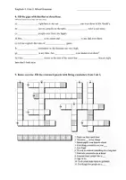 Vorschau - Arbeitsblätter - GL 1 (Bayern) Unit 2 Mixed Grammar - Seite 3