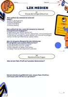 Vorschau - Test - Medien - Test - Lernzielkontrolle + Differenzierte Version auch vorhanden - Deckblatt
