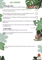 Vorschau - Test - Steinzeit - Test - Lernzielkontrolle + Lösungen - Seite 1