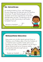 Vorschau - Arbeitsblätter - Weihnachten – Stationenarbeit für die 2. Klasse | Lesen, Schreiben & Sachunterricht - Seite 1