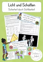Vorschau - Stundenentwürfe - Licht und Schatten - Sicherheit durch Sichtbarkeit - Deckblatt