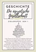 Vorschau - Arbeitsblätter - Die ägyptische Gesellschaftsstruktur / Gesellschaftspyramide - Deckblatt
