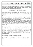 Vorschau - Präsentationen/Tafelbilder - Blitzlesen I Klasse 1 I animierte Präsentation (6) I Druckschrift - Seite 1