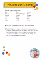 Vorschau - Poster - Buchstabe O o: Wimmelbild zur Buchstabeneinführung - Seite 1