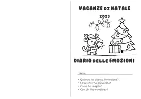 anteprima - Altro tipo di materiale - DIARIO delle EMOZIONI - Pagina di copertina