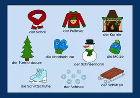 Vorschau - Spiele - Winter - Spiel - Was fehlt? DaF DaZ - Seite 2