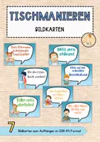 Vorschau - Poster - Tischmanieren - Bild- & Wortkarten zum Aufhängen - Deckblatt