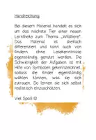 Vorschau - Stationenlernen - Lerntheke: Der Gorilla (Wildtiere) - Seite 1