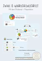 Vorschau - Präsentationen/Tafelbilder - Zufall und Wahrscheinlichkeit - Präsentation - Deckblatt
