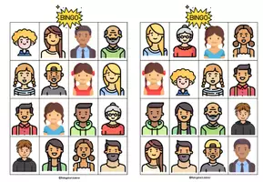 Vorschau - Spiele - Personenbeschreibung Bingo - Seite 1
