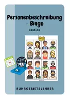 Vorschau - Spiele - Personenbeschreibung Bingo - Deckblatt