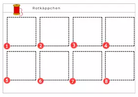 Vorschau - Arbeitsblätter - Rotkäppchen – Ordnen, Erzählen, Verstehen - Seite 2