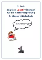 Vorschau - Stundenentwürfe - Schuljahresende - 2. Teil: Englisch „Quali“-Übungen für die Abschlussprüfung 9. Klasse - Deckblatt