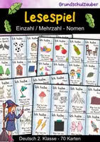Vorschau - Arbeitsblätter - Einzahl und Mehrzahl Materialpaket | Arbeitsblätter, Tafelmaterial & Ich habe – Wer hat? | Deutsch Klasse 1 - Seite 1
