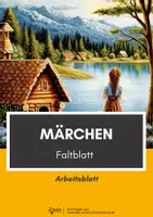 Vorschau - Arbeitsblätter - Märchen Faltblatt - Deckblatt