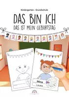 Vorschau - Mal- und Bastelvorlagen - Das bin ich - Das ist mein Geburtstag _ Wimpelkette + Kalender - Deckblatt